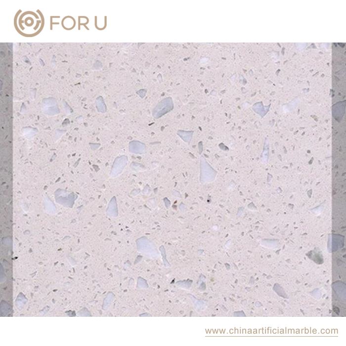 terrazzo tile in shower