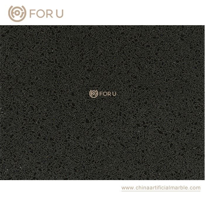 quartz slab around fireplace