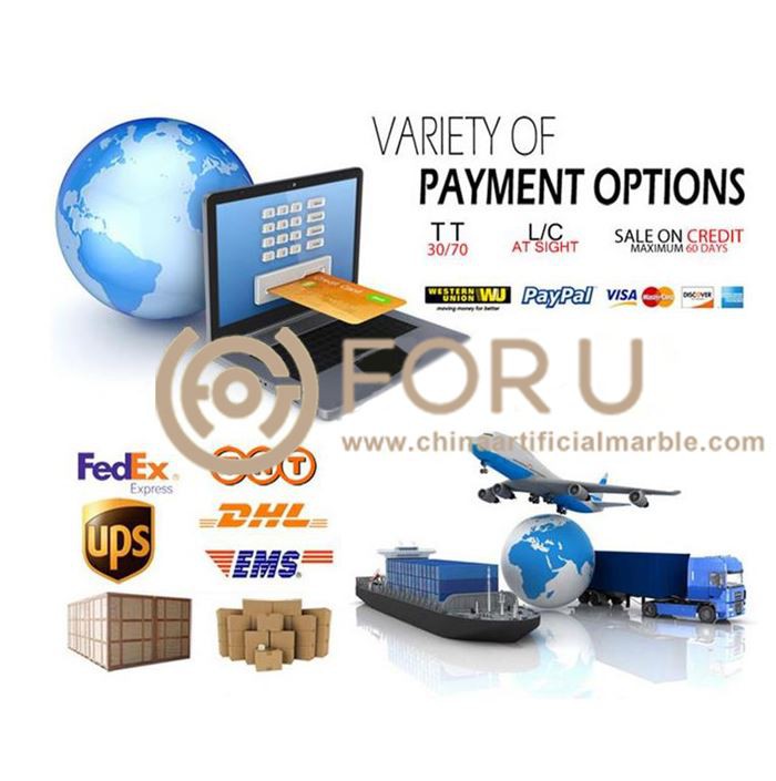 PAYMENT TERM of nano glass slab