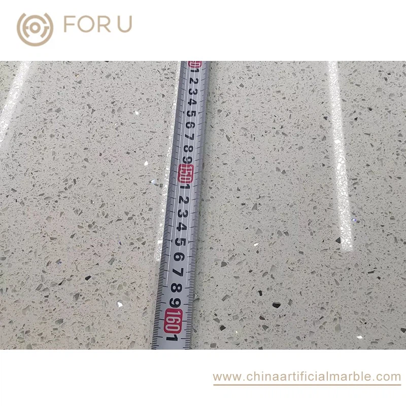Sparkle Fleck Quartz Countertop Slabs