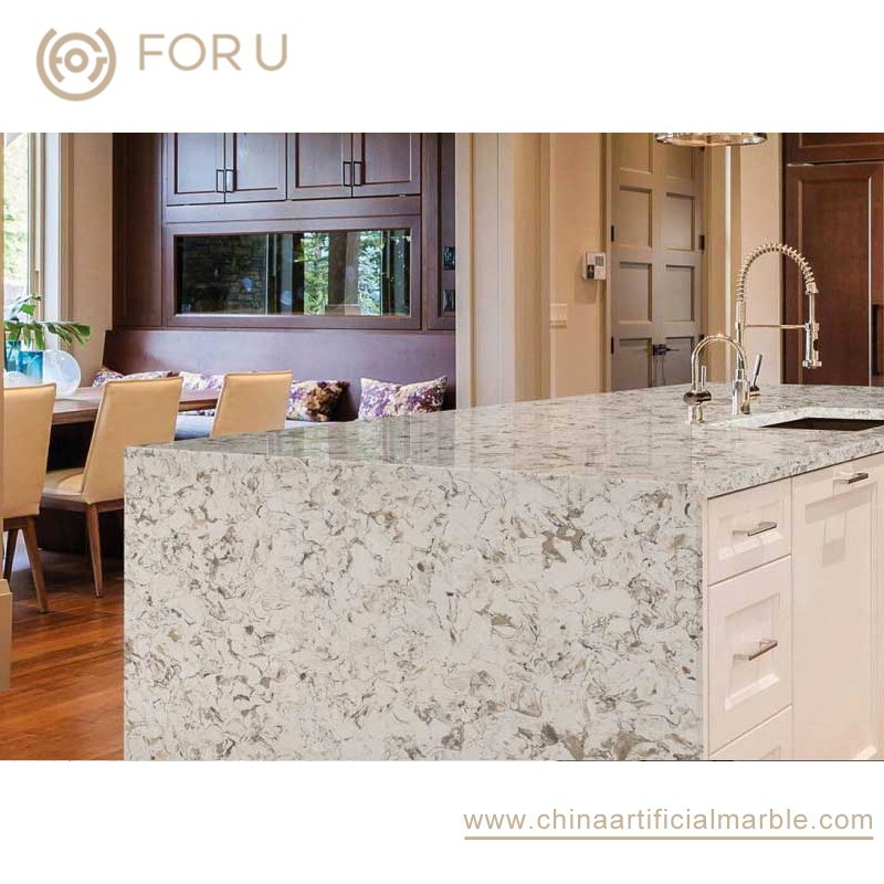 oyster Beige Kitchen Island Tops