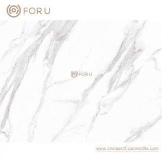 Calacatta Artificial Polished Slab Tiles