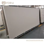 Pure White Honed Sintered Stone 4US01