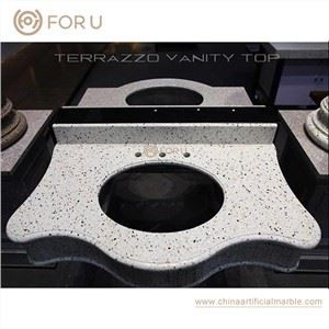 Terrazzo Stone Sink Vanity Top