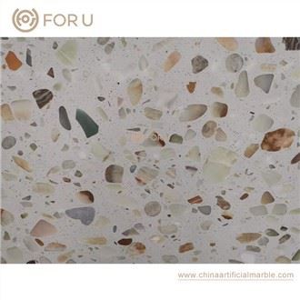 White Terrazzo Tile