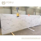 White Color Quartz Slabs